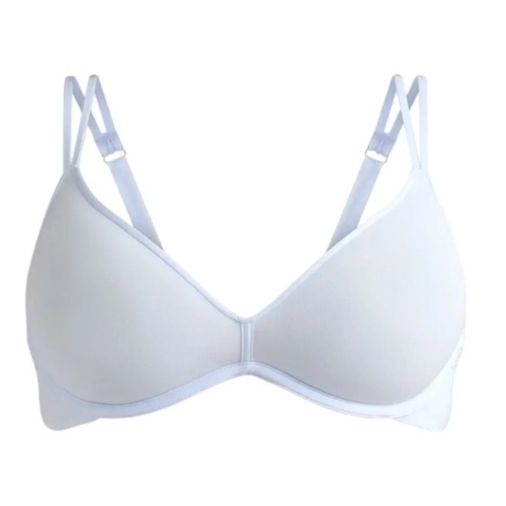 Joyspun Women's Scoop Spacer Bra, Size 34C Blue Magic NEW WITH TAGS